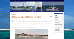 Desktop Screenshot of boettcher-schiffahrt.de